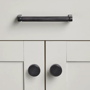 Ручка-скоба Restoration Hardware Lambeth Knurled Lambeth Knurled L.15.2 Bronze 24170017 BRNZ