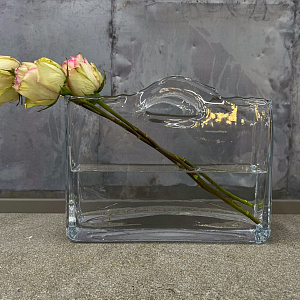 Ваза Borsetta in vetro