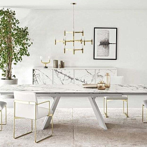 Итальянский Стол обеденный раскладной ICARO CS4114-R 160 . Calligaris.