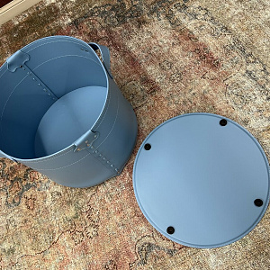 Итальянская бежевая сумка  для хранения B-21