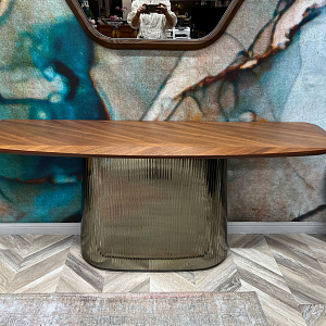 Консоль ADONE PLISSE  silk wood