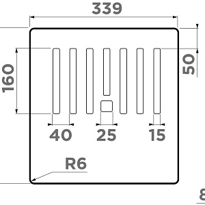 Разделочная доска CB-Kitagawa 86-LB-BL