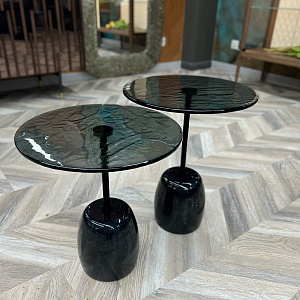 Стол журнальный Sir низкий  nero