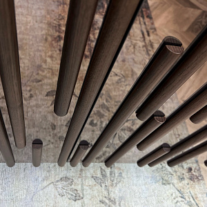 Тумба TV Drops из натурального дерева с зеркальными фасадами в наличииTonin Casa Италия