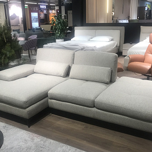 Диван с шезлонгом Serena W265 бежевый NicolettiHome