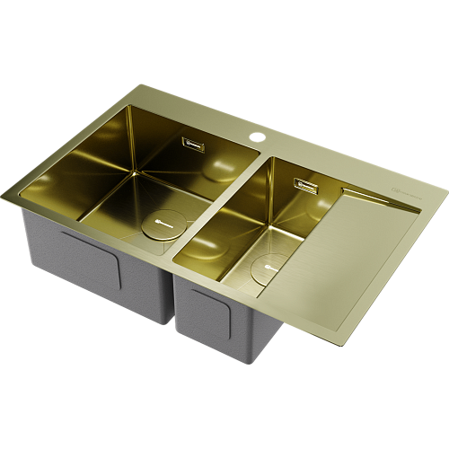  Мойка Omoikiri Akisame 78-2-L-LG , фото № 1