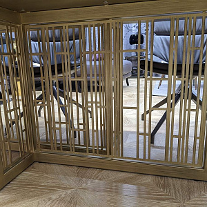 Итальянский большой стол обеденный  MASTERTABLE с деревянной столешницей Dall`Agnese