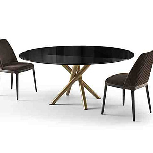 Стол обеденный фиксированный BALY glass top