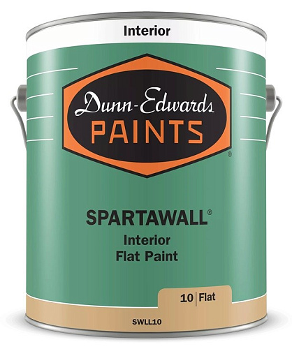  Dunn-Edwards Spartawall Interior Acrylic Flat 1 галлон (3,785 л) , фото № 1