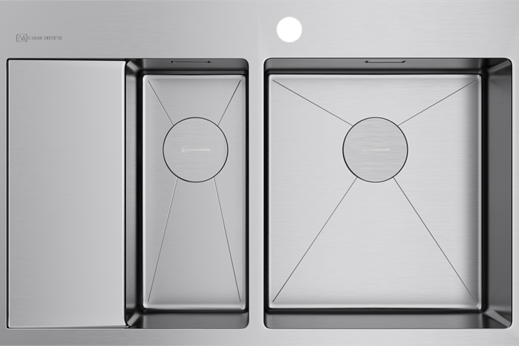  Мойка Omoikiri Akisame 78-2-R-IN , фото № 3