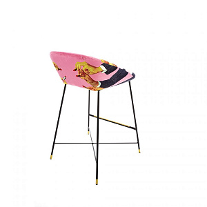 Барный стул Seletti Toiletpaper Furniture Pink Lipsticks 16172