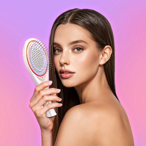  Массажная расческа с миостимуляцией Yamaguchi EMS Hair Brush , фото № 3