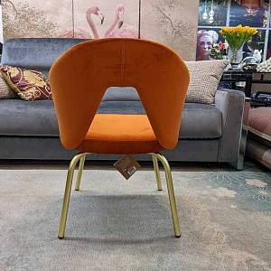 Итальянский стул  You finitura ottone 2807. Бренд Scab Design.