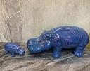  Фигурка Hippo Big turchese , фото № 2