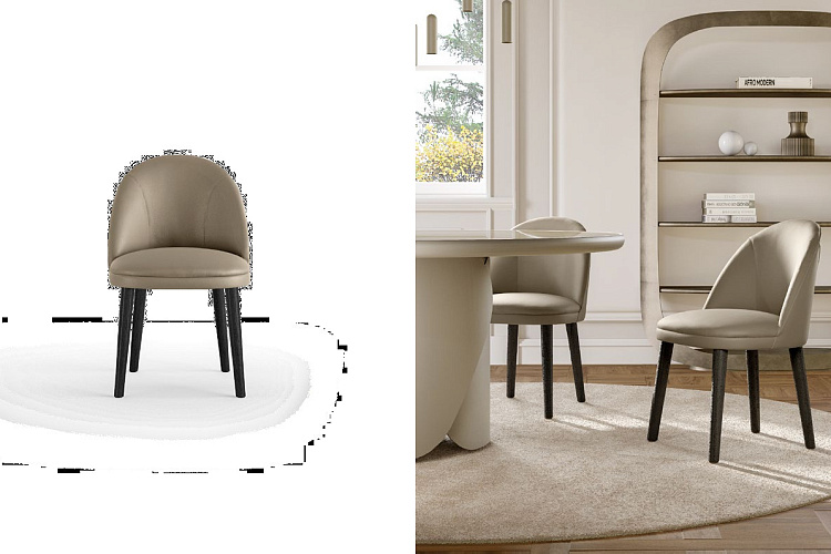  Стул MINNI на деревянном основании , фото № 1