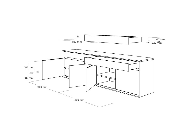  Комод LINK+ 240 , фото № 14