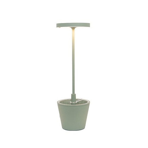  Настольная лампа Zafferano Poldina Reverso Sage Green , фото № 1