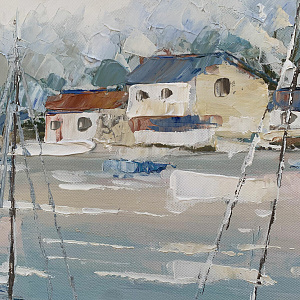 Картина Fishing trip 80×100 см