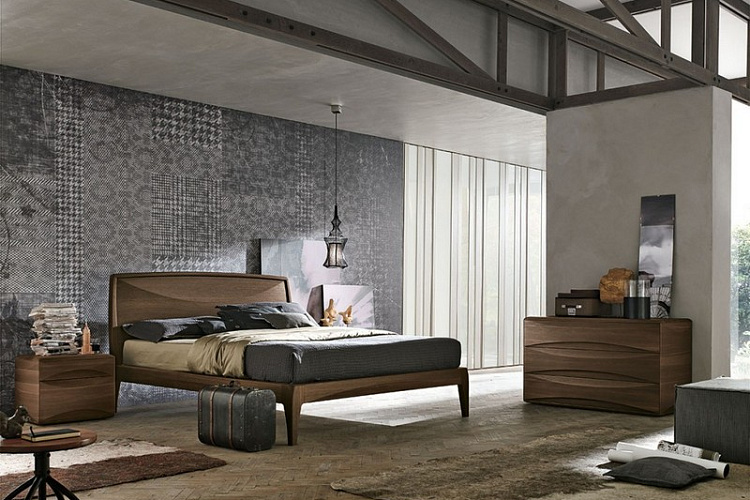  Итальянская деревянная кровать SIDNEY , фото № 2