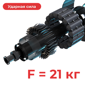 Перкуссионный массажер для тела Yamaguchi Massage Gun Belt