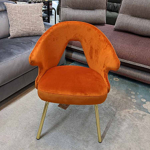 Итальянский стул  You finitura ottone 2807. Бренд Scab Design.