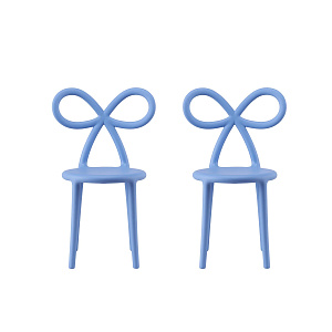 Детский стул Qeeboo Ribbon Ribbon Baby light blue set of 2 81001LB-O