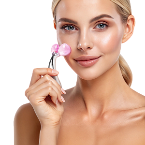 Роликовый массажер для лица и тела Yamaguchi Face Jade Roller
