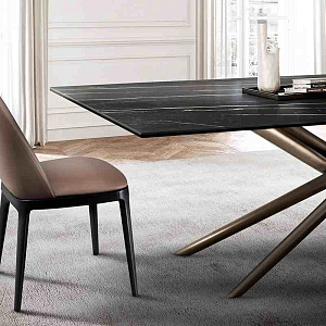 Стол  обеденный фиксированный BALY ceramic top