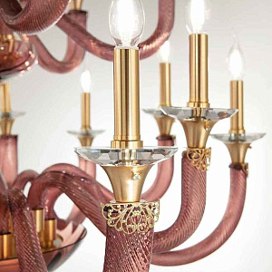 Люстра Morgana 18 рожков из Муранского стекла