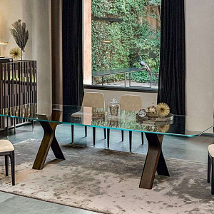 Стол обеденный фиксированный Still 8093FS glass