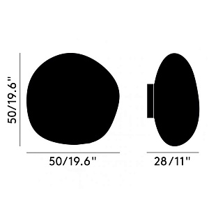 Настенный/Потолочный светильник Tom Dixon Melt Melt Mini LED Surface Smoke MESS04SM-WEUM2