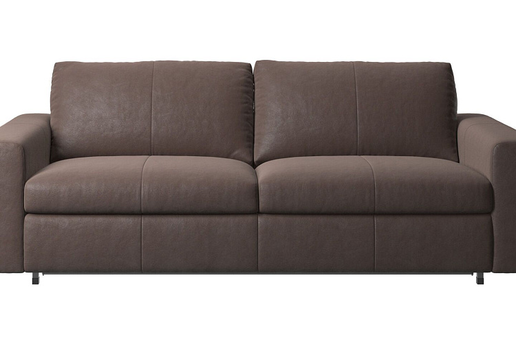  Диван-кровать Taylor - Sienna 5110 Кожа коричневого цвета , фото № 1