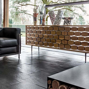 Тумба Honey 6113 бренд Tonin Casa Made in Italy массив ореха