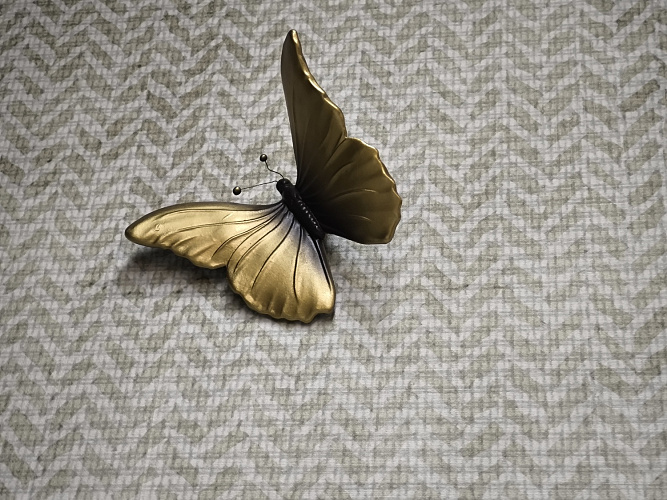  Фигурка настенная Farfalla Metallica  Bronze Q400/5 , фото № 1