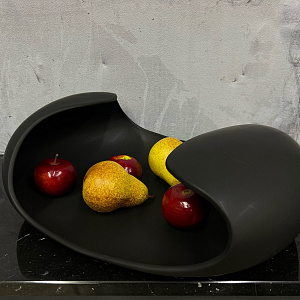 Ваза Boible Matt Nero Q192/3 Adriani&Rossi Италия