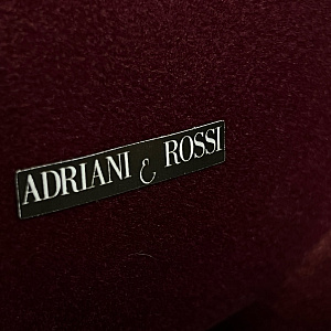 Скульптура Hippo Mini Bordeaux Q451/10 BO  Adriani&Rossi Италия
