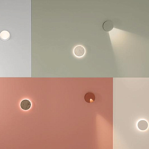 Настенный светильник Vibia Dots Dots 4662 American walnut 466283/10