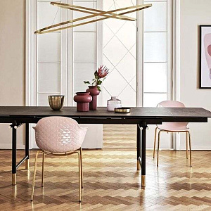 Стол итальянский обеденный раскладной MONOGRAM CS4122-R 160 Calligaris керамический