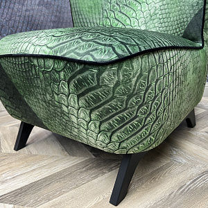 Кресло Bloom с пуфом