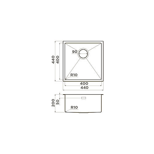  Мойка Omoikiri Taki 44-U/IF-GM , фото № 2