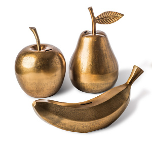 Копилка Pols Potten Fruits Moneybox Apple gold 300-300-097