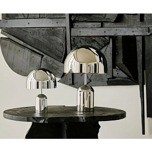 Настольная лампа Tom Dixon Bell Bell silver BEPO01SSUN