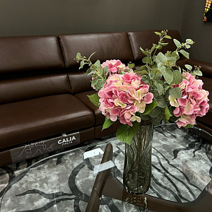 Искусственная гортензия розовая  Rosa L33RO Adriani&Rossi Италия