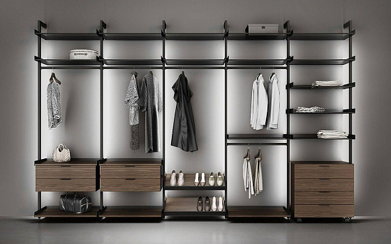 Премиальная гардеробная: как создать идеальное пространство для порядка и стиля 