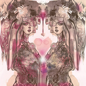 Панно на холсте 88х88