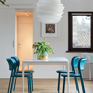 Итальянский Стол обеденный раскладной Silhouette CS4125-R 130. Calligaris.