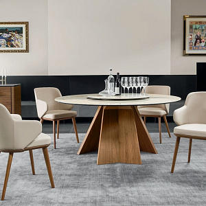 Итальянский Стол обеденный фиксированный ICARO. Calligaris.