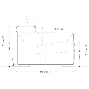 Диван угловой Balance