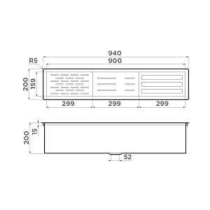 Cушка для посуды Omoikiri DRY-02-GM