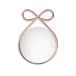 Зеркало/Зеркало Qeeboo Ribbon Ribbon Pink gold 83002PI-GO